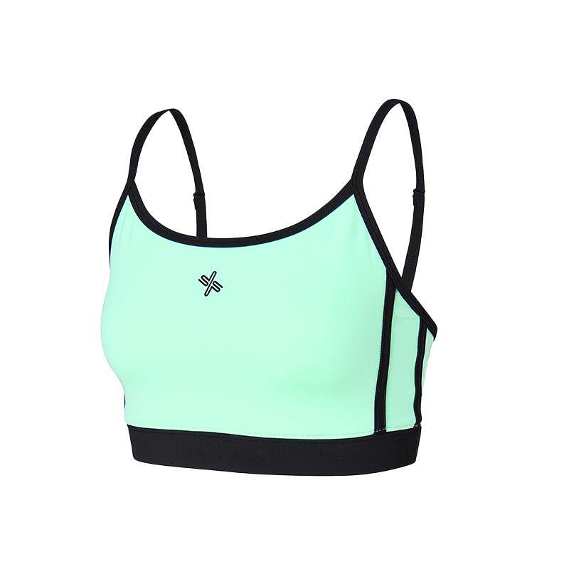 xexymix前胸X标撞色边运动BRA