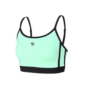 xexymix前胸X标撞色边运动BRA