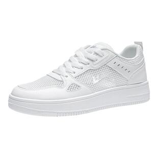 回力男鞋小白鞋男2025新款夏季薄款透气网面百搭休闲运动板鞋男款