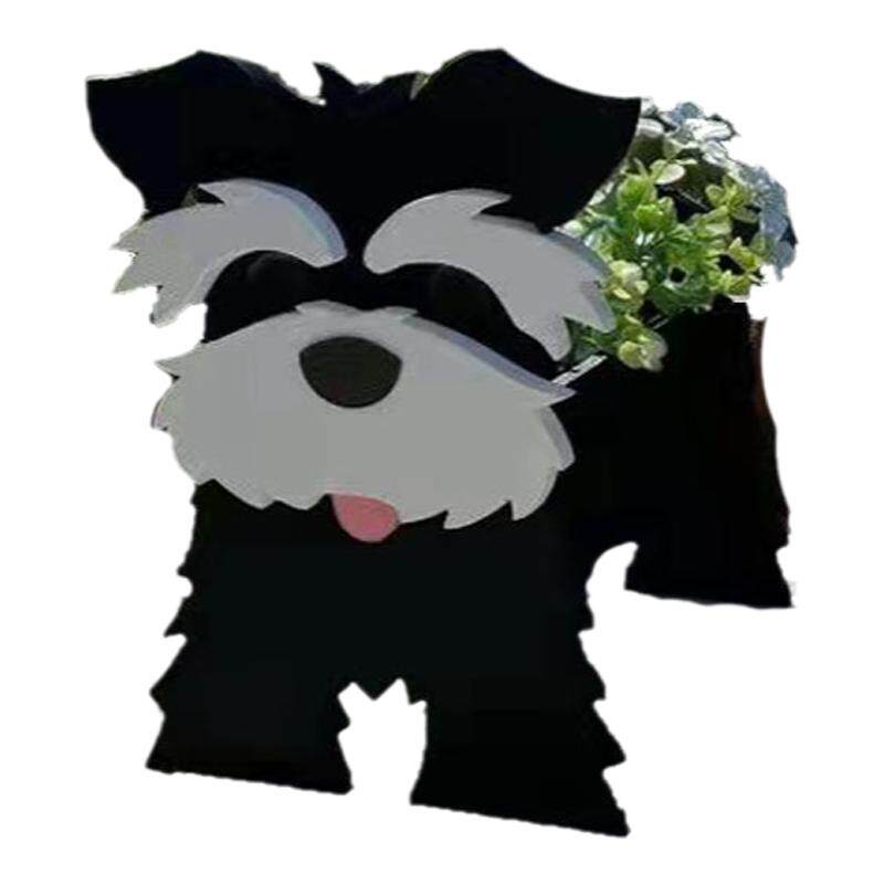 庭院花园阳台摆件卡通狗斗牛犬