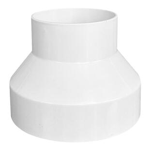 PP塑料烟管PVC大小头同心异径圈排风管道变径转接头100/110/200mm