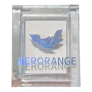 HERORANGE纯白色眼影卧蚕眼头提亮眼部泪沟凹陷单色哑光高光粉女