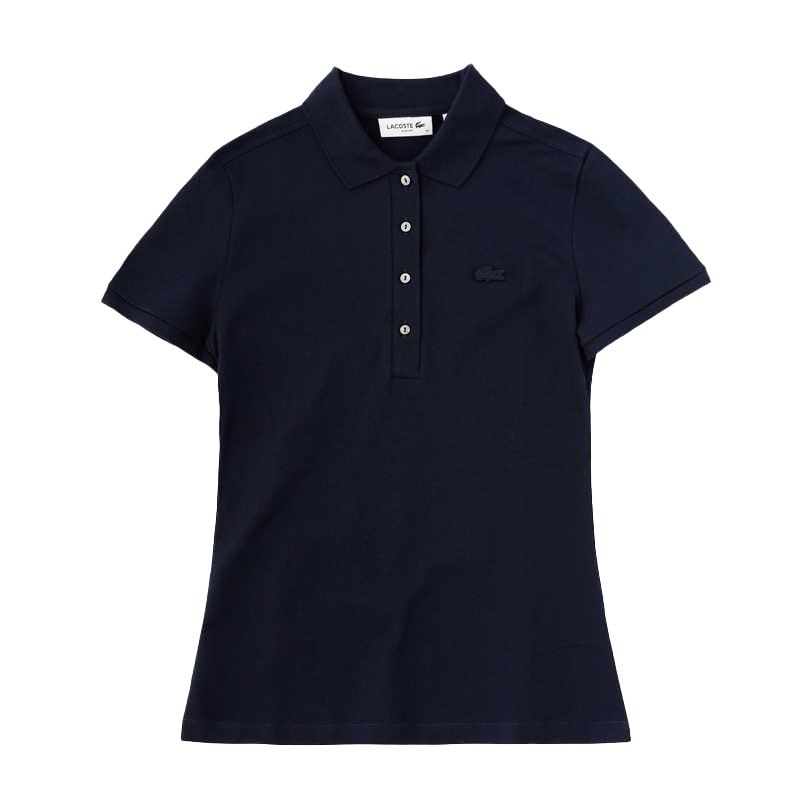 法国鳄鱼女士短袖POLO衫