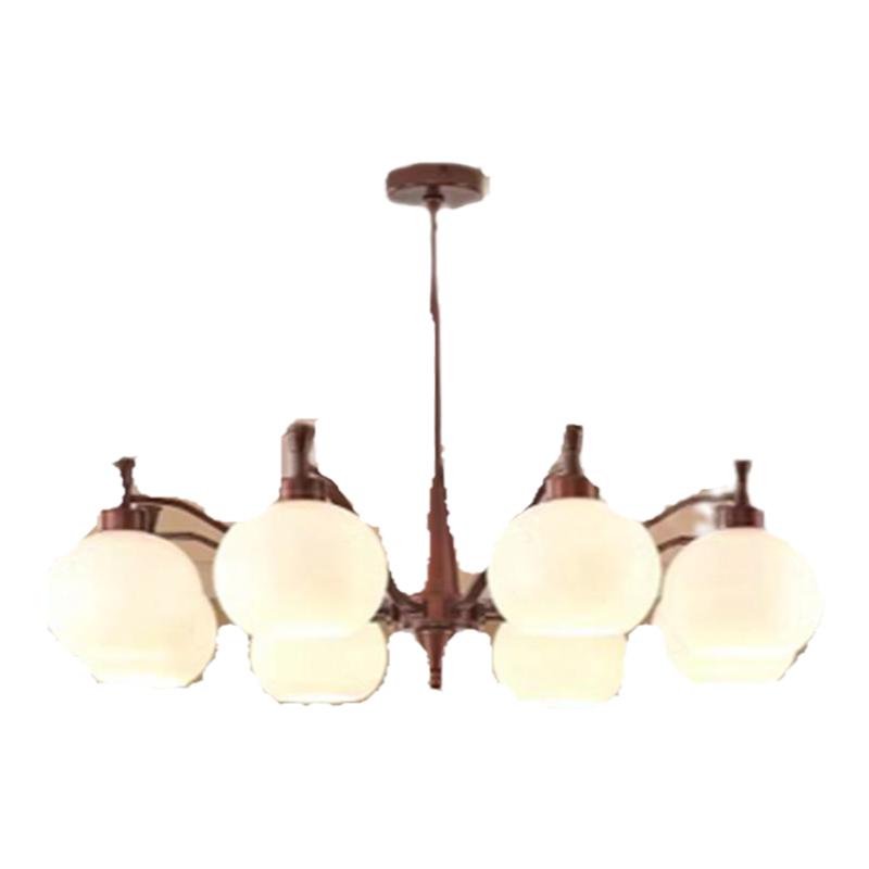 法式复古客厅卧室餐厅吊灯美式中古风大厅主灯复古南洋风别墅灯具