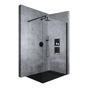 德国doporro 极简家用浴室隔断玻璃门干湿分离浴室屏风小户型隔断