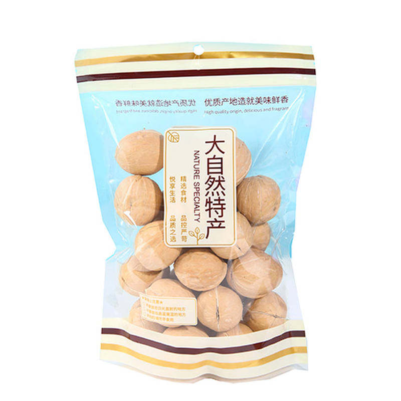 加厚休闲食品大自然特产包装袋坚果零食菌菇袋子自封自立包装袋子