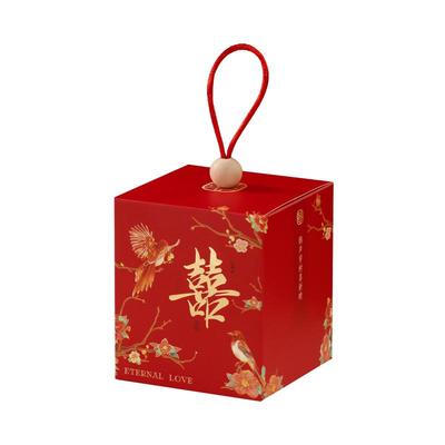 结婚喜糖盒高级感2025新款