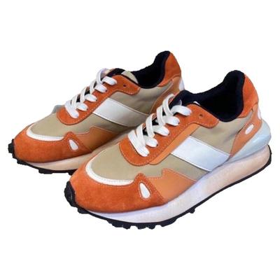 网红s-girl拼色街拍小众风老爹鞋