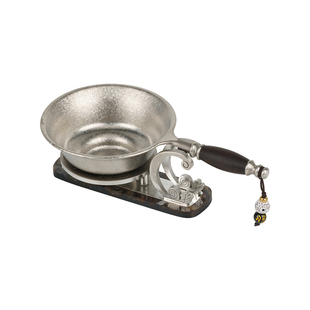 榜盛纯钛茶滤茶漏一体式超细过滤网高端茶具配件滤茶器茶道用品