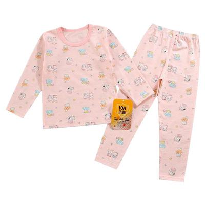 儿童睡衣宝宝秋衣裤卡通家居服