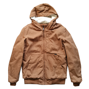 重工外贸原单出口美国秋冬季男士帆布纯棉加厚棉袄夹克棉衣服外套