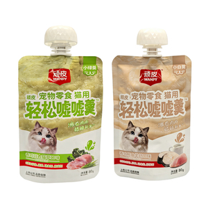 顽皮嘘嘘羹活力营养猫罐头