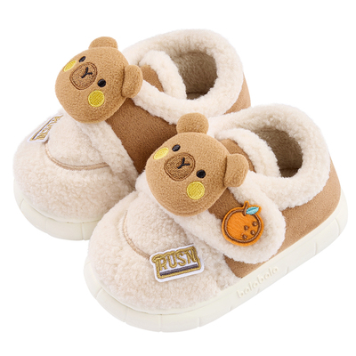 巴拉巴拉儿童棉拖鞋男童冬季宝宝