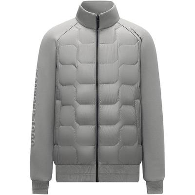 坦博尔【奥莱清仓】鹅绒卫衣羽绒服短款百搭运动潮流保暖冬外套男