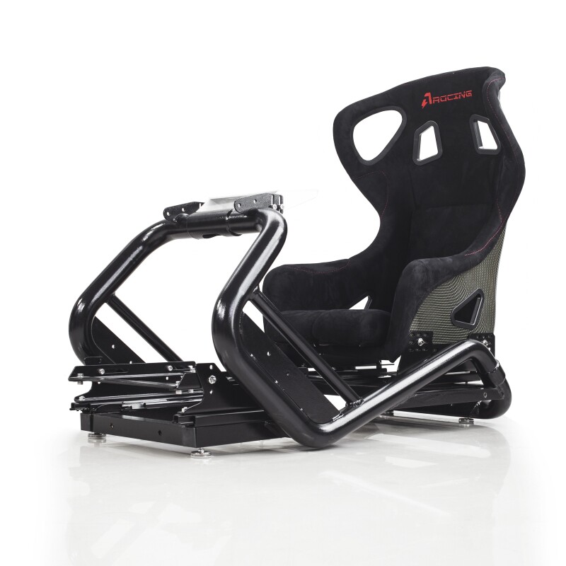 AZRACING铝镁合金专业赛车模拟器SV-R座舱支架座椅/fanatec/速魔/