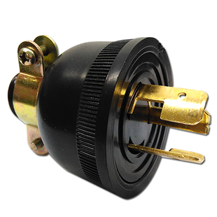 汽油发电机专用插头座带线美式220v输出排插防爆转换小型家用配件