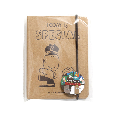 NOTEFOR猫咪M5牛皮纸活页手帐本