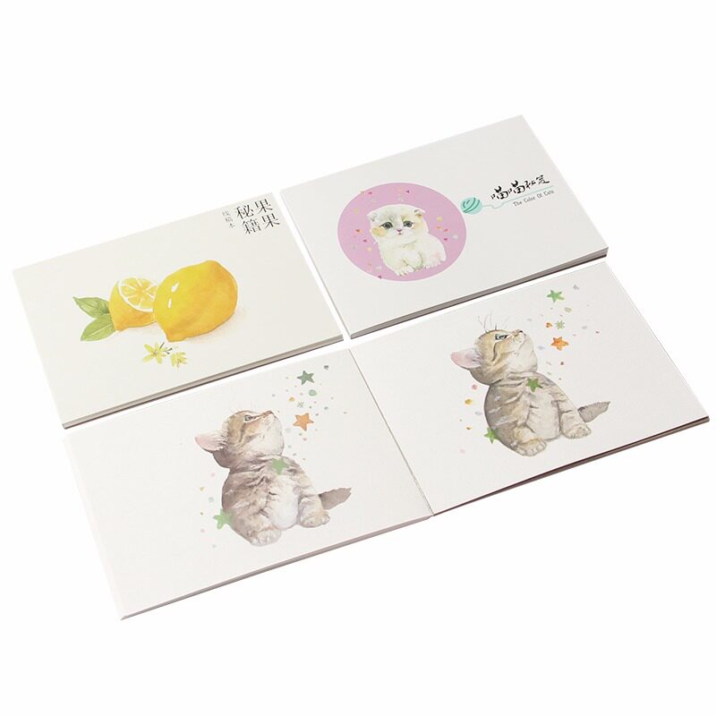 溢彩水彩线稿本水彩画初学者临摹底稿水彩纸填色手绘画本涂鸦上色