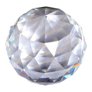 多切面水晶玻璃珠钻石球闪亮球摆件摄影太阳捕手玄关装饰摆件轻奢