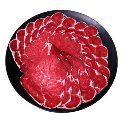鲜会鲜澳洲进口原切谷饲牛腱肉片250g/盒带五花腱三花腱薄切肉片