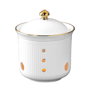 酒店饭店小米辽参盅蜡烛加热位上餐具佛跳墙炖盅位上炖盅海参盅