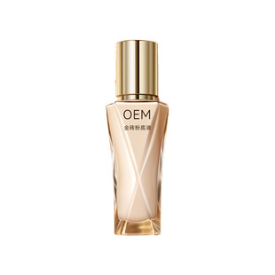 金砖粉底液细腻服帖水润保湿焕亮通透打造自然妆感OEM护肤品代工