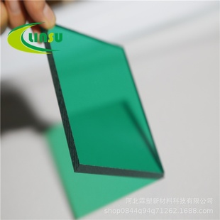 3mm透明PC耐力板户外花架停车棚厂家阳光板pc实心雨棚耐力板供应