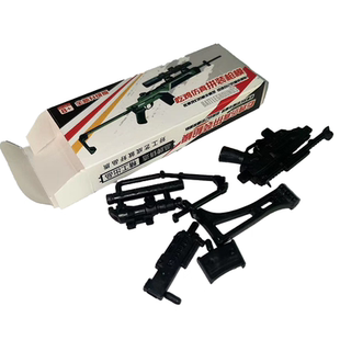 三角洲行动游戏周边枪械模型拼装玩具兵人武器盲盒儿童手办益智