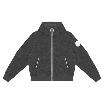 古月定制拉绒羊毛卫衣套装