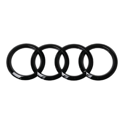 奥迪黑色车标Q5L40四驱装饰贴