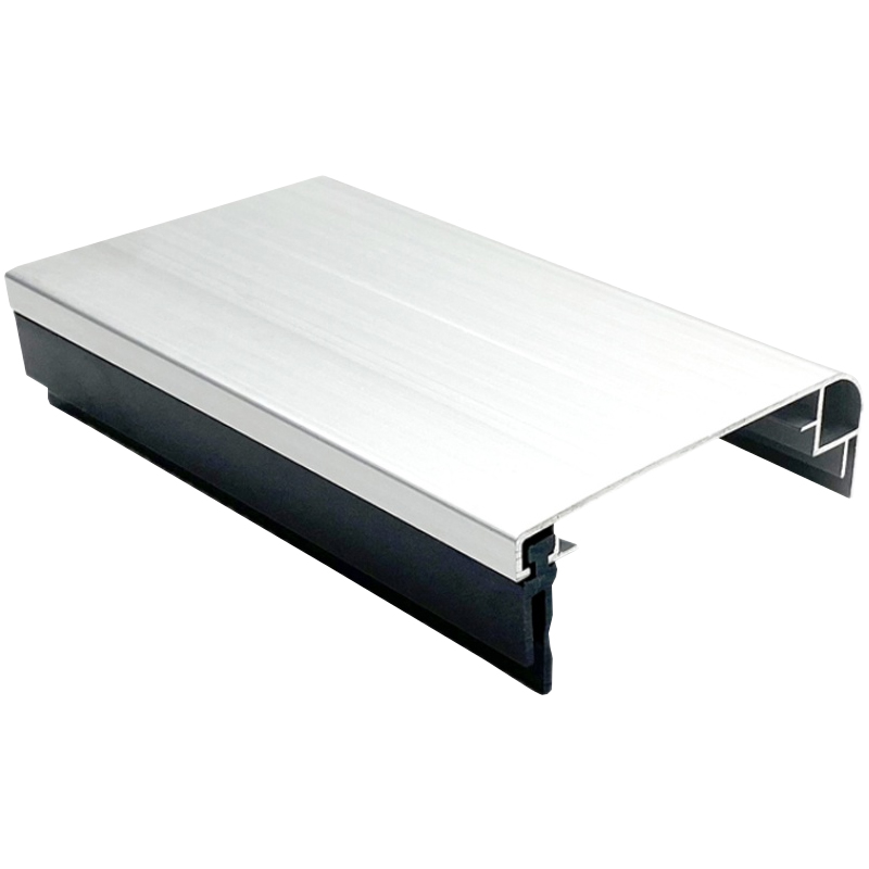 冷库电动门平移门边框包边推拉门铝合金门套金属封边冷库门配件