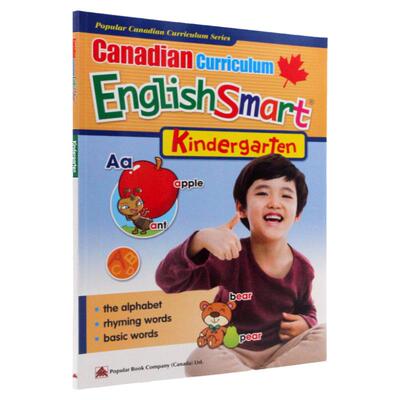 加拿大课程English SmartKindergarten 英语学习练习册 Canadian Curriculum 学前教育 幼儿园 单词学习