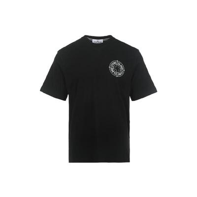 【自营】STONE ISLAND石头岛ss26男士logo印花潮流休闲短袖T恤