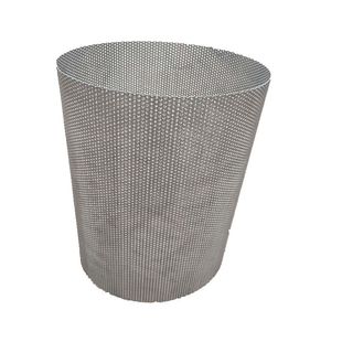 定制304不锈钢过滤网筒圆柱形冲孔网桶Y型过滤器滤芯阀门管道筛网