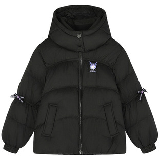 【酷洛米联名泡芙】波司登儿童羽绒服女童外套女短款时尚厚外套