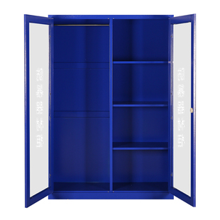 防暴器材柜反恐装备柜学校幼儿园安保器械柜防爆盾牌头盔钢叉柜子