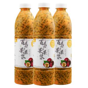 广西百香果酱4斤非浓缩原浆当季水果冷冻浓浆原果汁奶茶店专用8