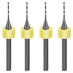 pcb钻头钨钢微型小钻头硬质麻花钻合金超细0.8/1/1.5mm高硬度精密