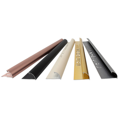 瓷砖阳角线铝合金收边条墙砖羊角收口条弧形阳角条窗台鑫美角圆弧