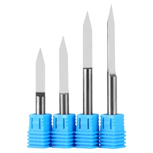 宏钛6mm钨钢平底尖刀 锥度尖刀,浮雕刀 电脑雕刻刀具,金属尖刀