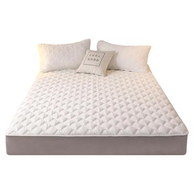 纯棉抗菌防滑床罩床垫保护套