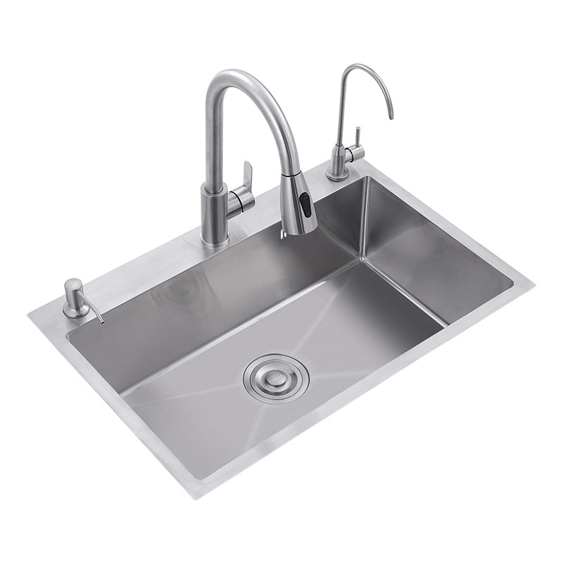 【官方正品】厨房水槽大单槽加厚