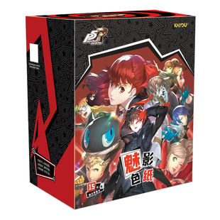 卡游 女神异闻录5 皇家版魅影色纸一整盒 官方正版游戏周边