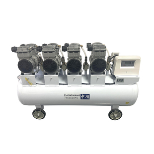 中项无油真空泵大流量工业用负压静音抽气泵微型实验cnc真空吸盘