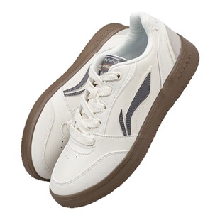 李宁2025板鞋男子元宝V3回弹厚底耐磨混的人简约休闲鞋美式圆头