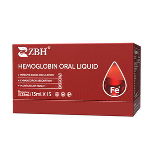 【专利补气血】ZBH进口补气补血三文鱼血蛋白肽铁红元饮调理贫血
