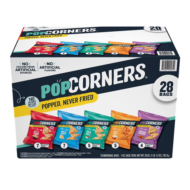 POPCORNERS混合口味玉米薯片零食
