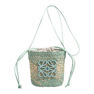 日本フエデイ包包女式2026夏新款手工编织包度假海滩包手工编织包