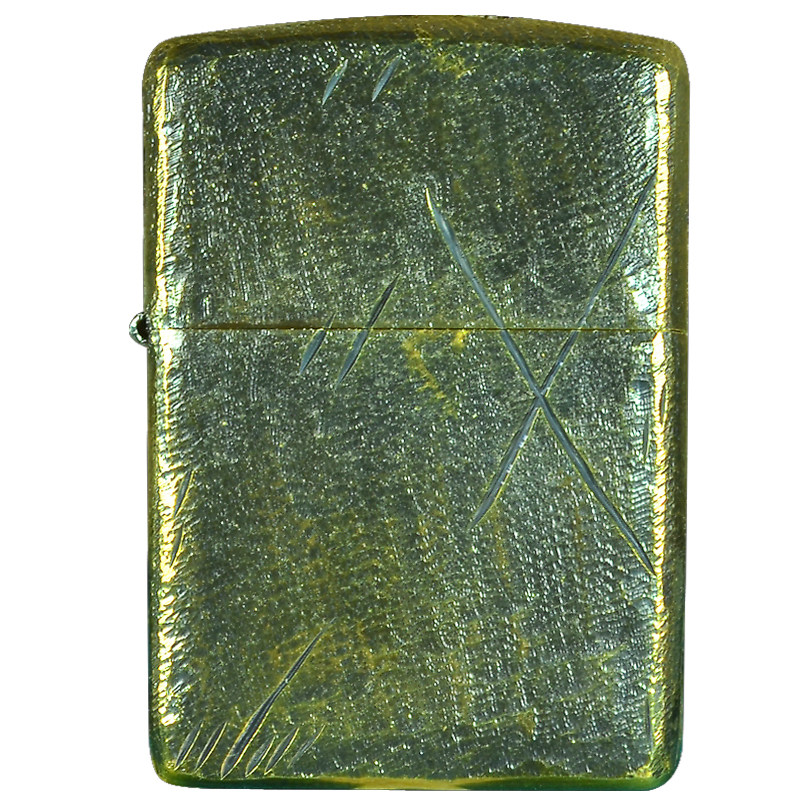 ZIPPO打火机纯铜煤油个性刻字