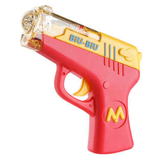 儿童小手枪电动声光音乐发光玩具1男孩子女孩4耐摔3岁2宝宝枪礼物